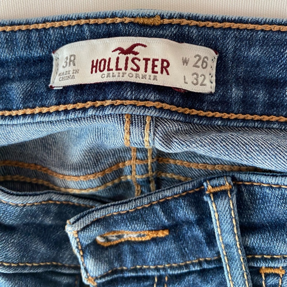 Hollister denim jeans for tween or teen